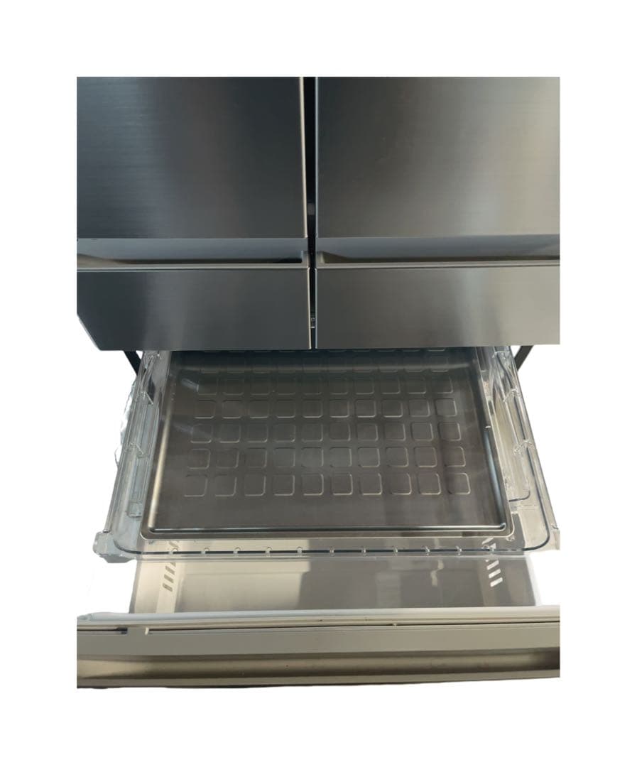 【送料込】2023年製　日立 冷蔵庫 R-H54T 540L 5ドア シルバー