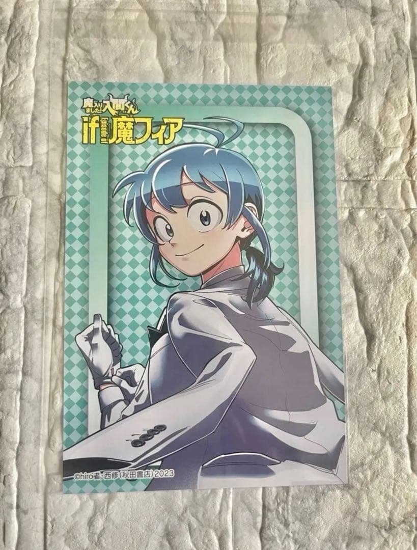 【魔入りました！入間くん・if魔フィア】缶バッジ・ポストカードC104・105