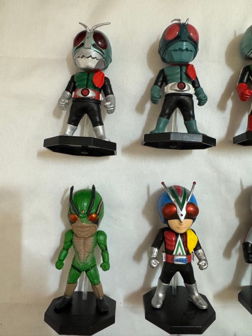 昭和ライダー　ワーコレフィギュアまとめ売り　仮面ライダー　ライダーマン　v3