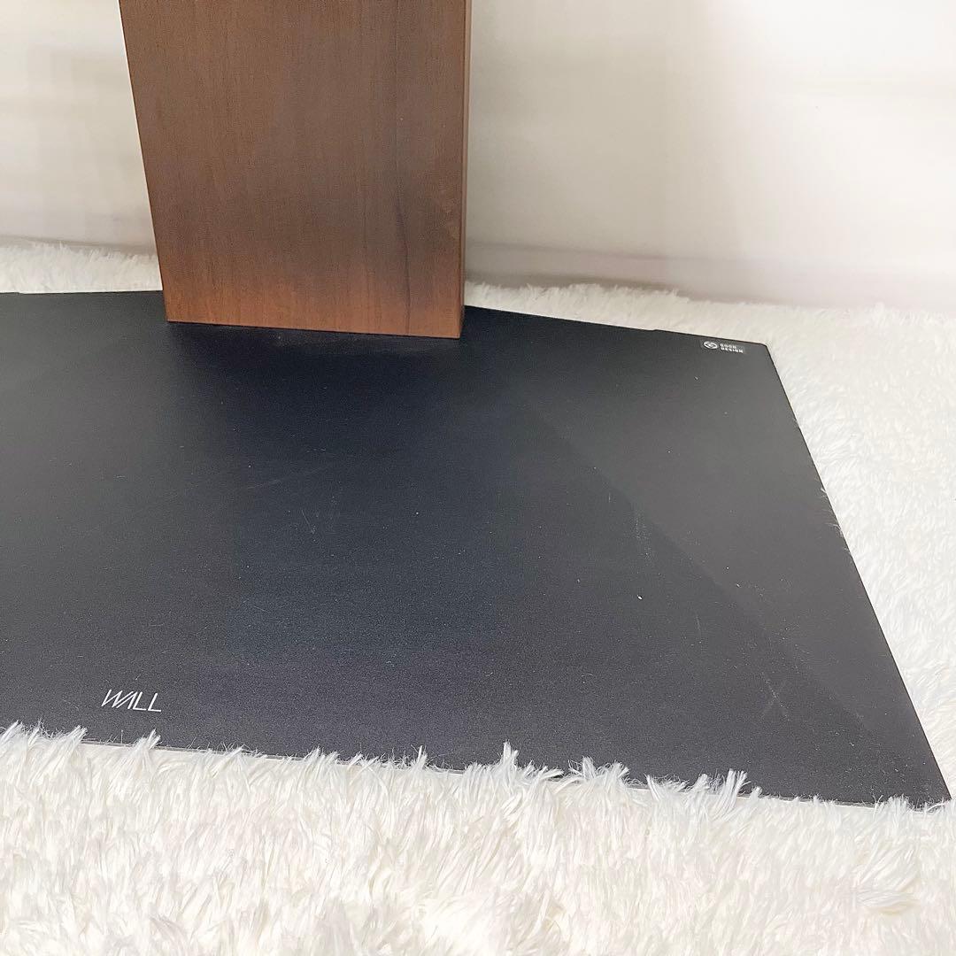 なな【組み立て不要】WALL テレビスタンド V3 ロータイプ 棚付き