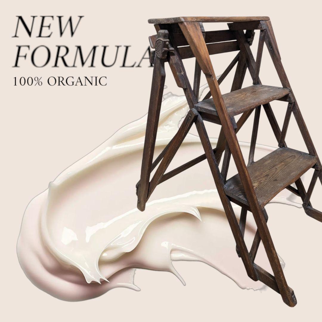 値引OK　イギリスアンティーク　折りたたみ　 木製3段　ステップラダー　脚立