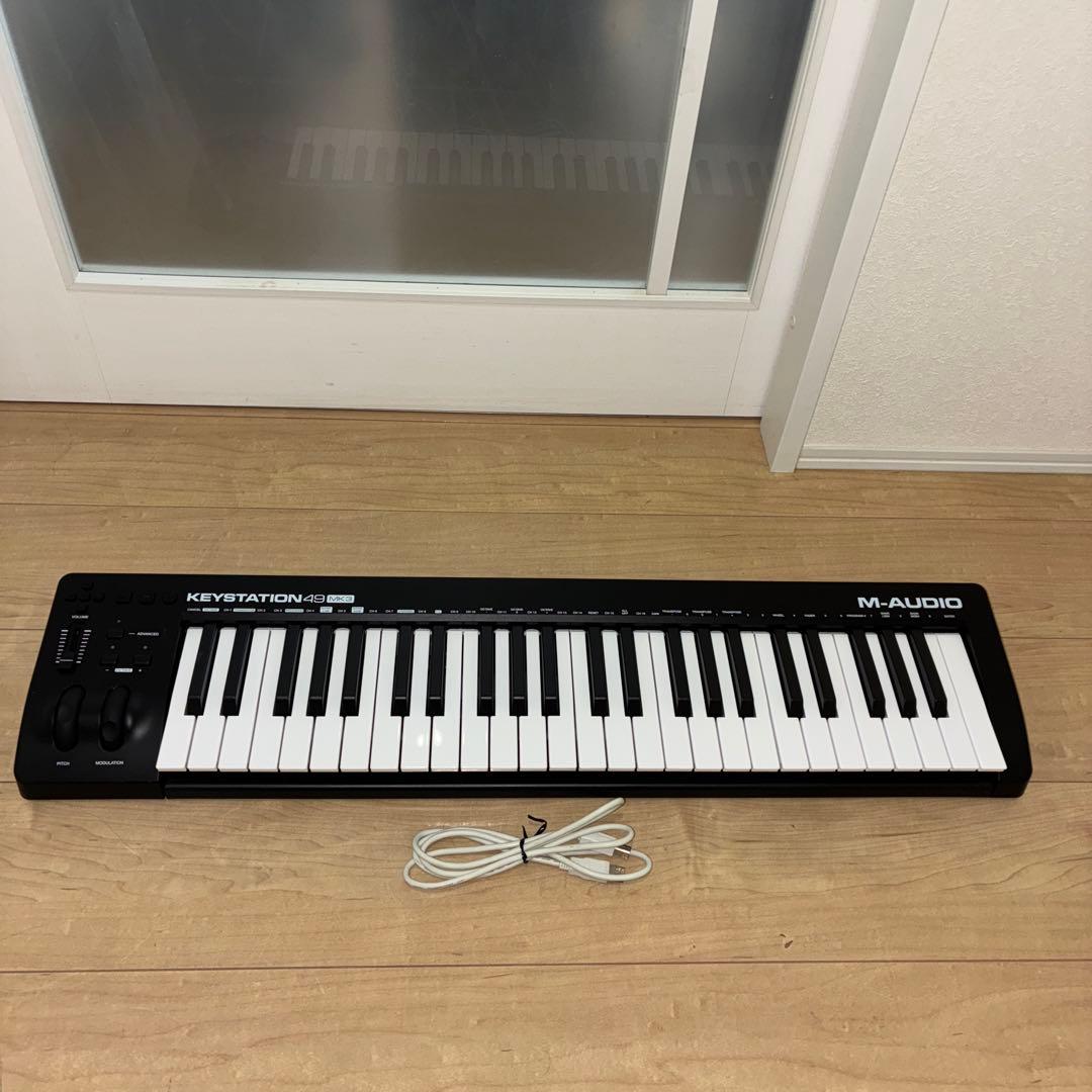 美品！！M-Audio/エムオーディオ　KEYSTATION49 MK3