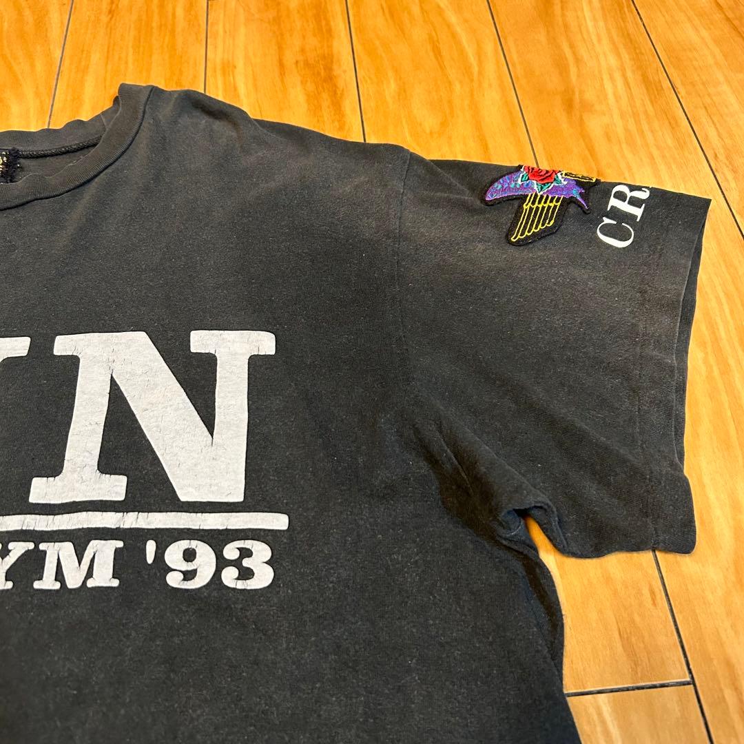 B'z RUN LIVE-GYM’93 スタッフ公式Tシャツ　CREWワッペン付