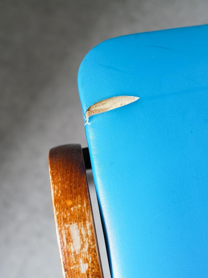 \"剣持勇\" 秋田木工 vintage スタッキングチェア スツール 2脚 古家具