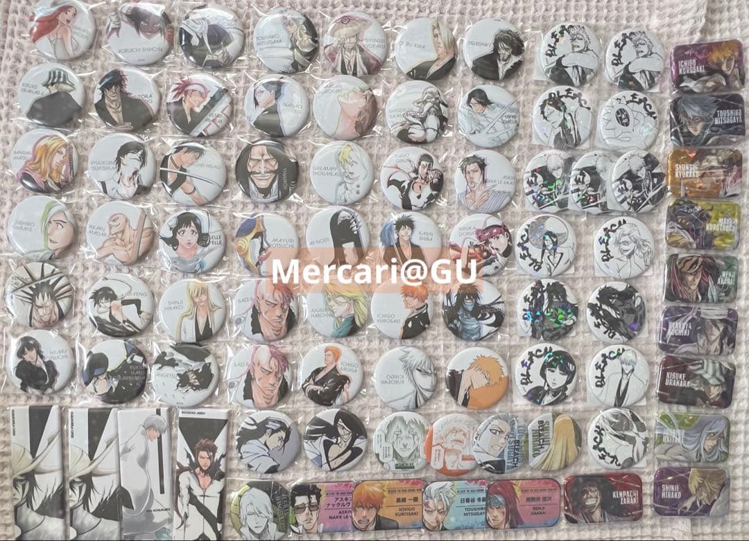 BLEACH 原作絵缶バッジ まとめ売り