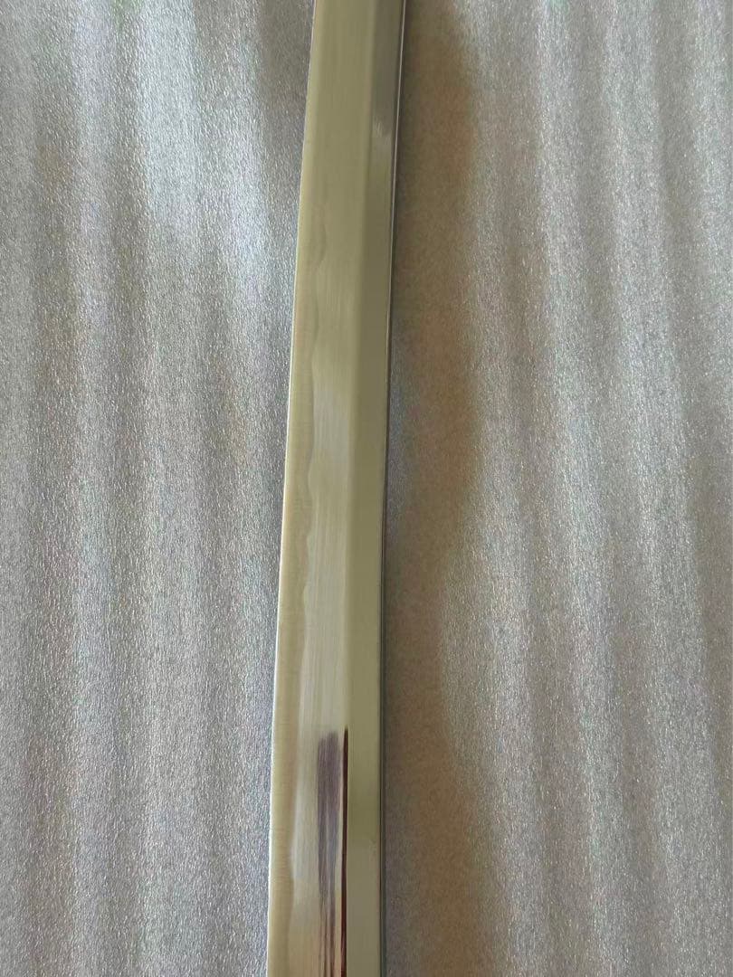 薄刃 居合刀 白鞘　鞘付き長さ101cm 刀袋付き11F