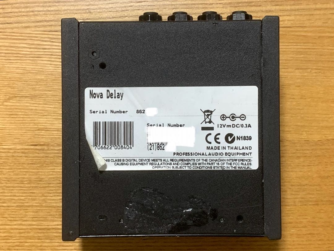 ギター tc electronic ND-1 NOVA DELAY