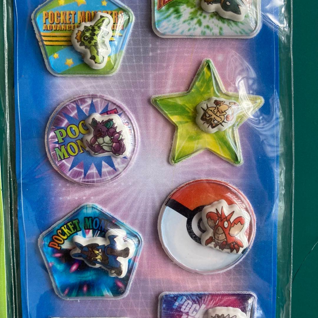 ポケットモンスター ポケモン エアインシール レトロ 当時物 レア