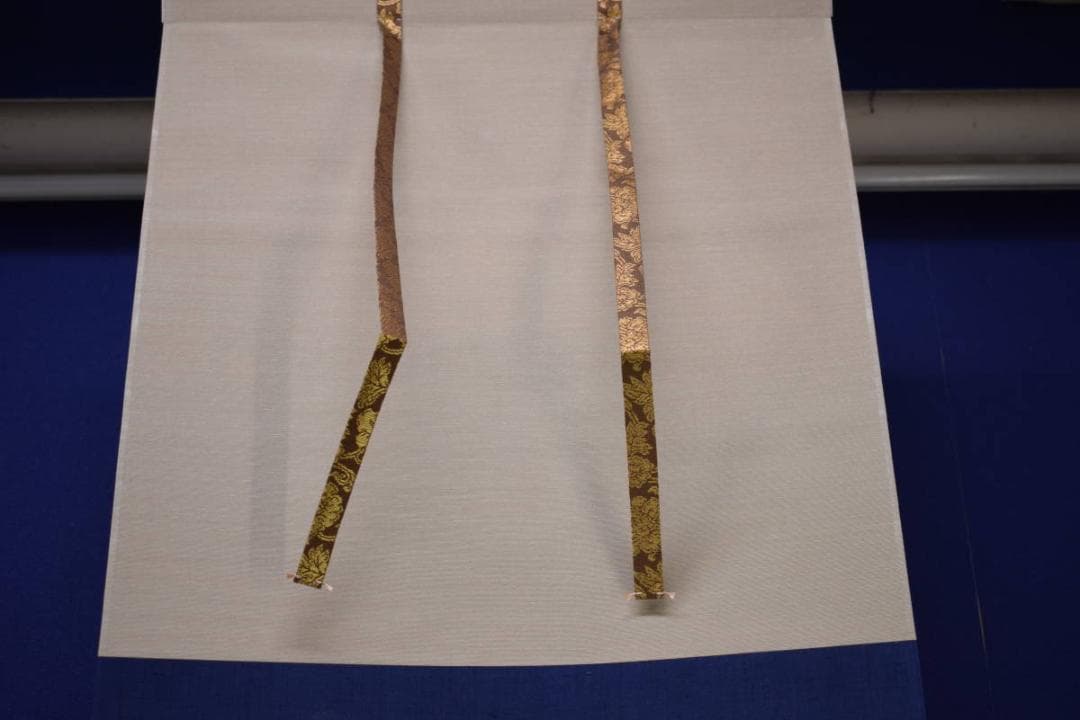 複製/千宗旦/橋画賛/工芸/桐共箱付/布袋屋掛軸HI-415