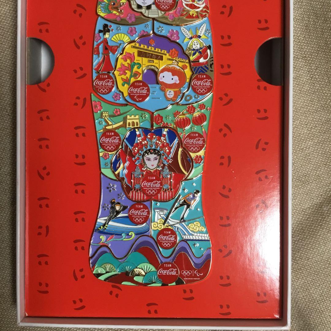 即日発送　北京オリンピック　コカコーラ　ピンバッジ　ビンドゥンドゥンコラボ