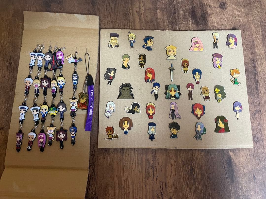 Fate・空の境界・月姫グッズセット Tシャツ・ポストカード・紙バッグ等