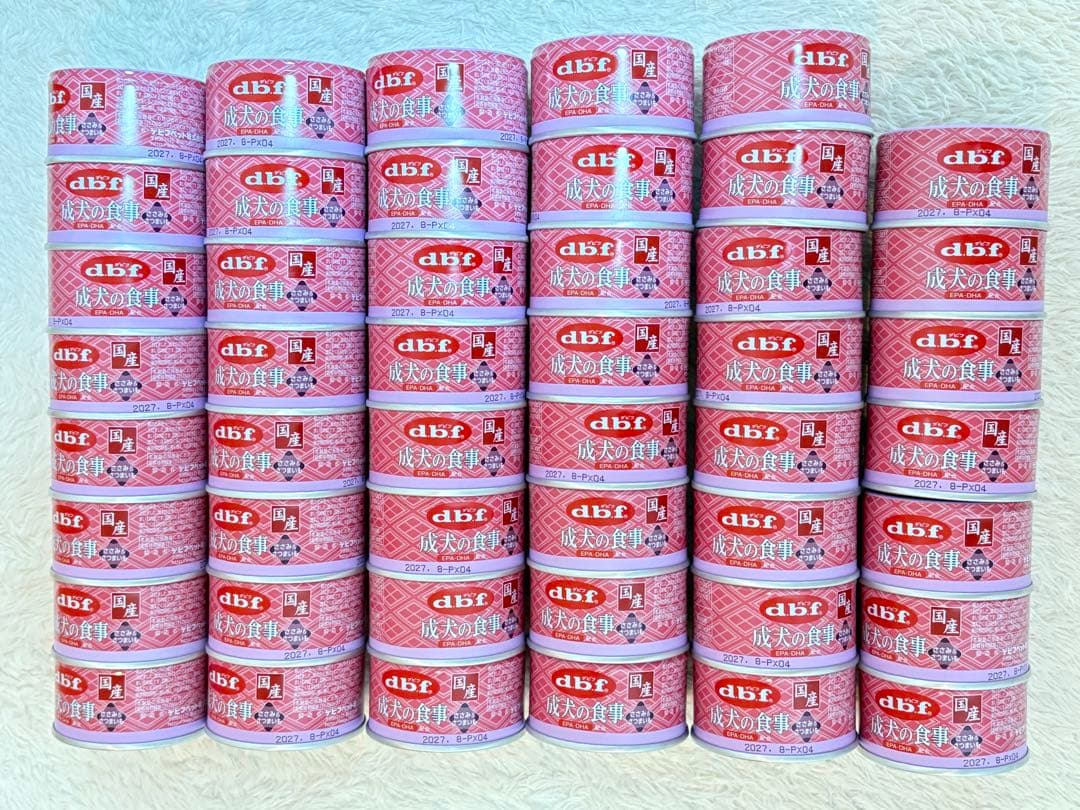 ★タイムセール★d.b.f デビフ　犬用ウェットフード　成犬の食事　他計59缶