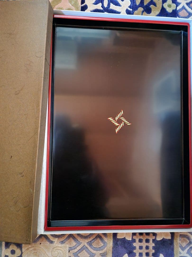 秀平塗り　角盆