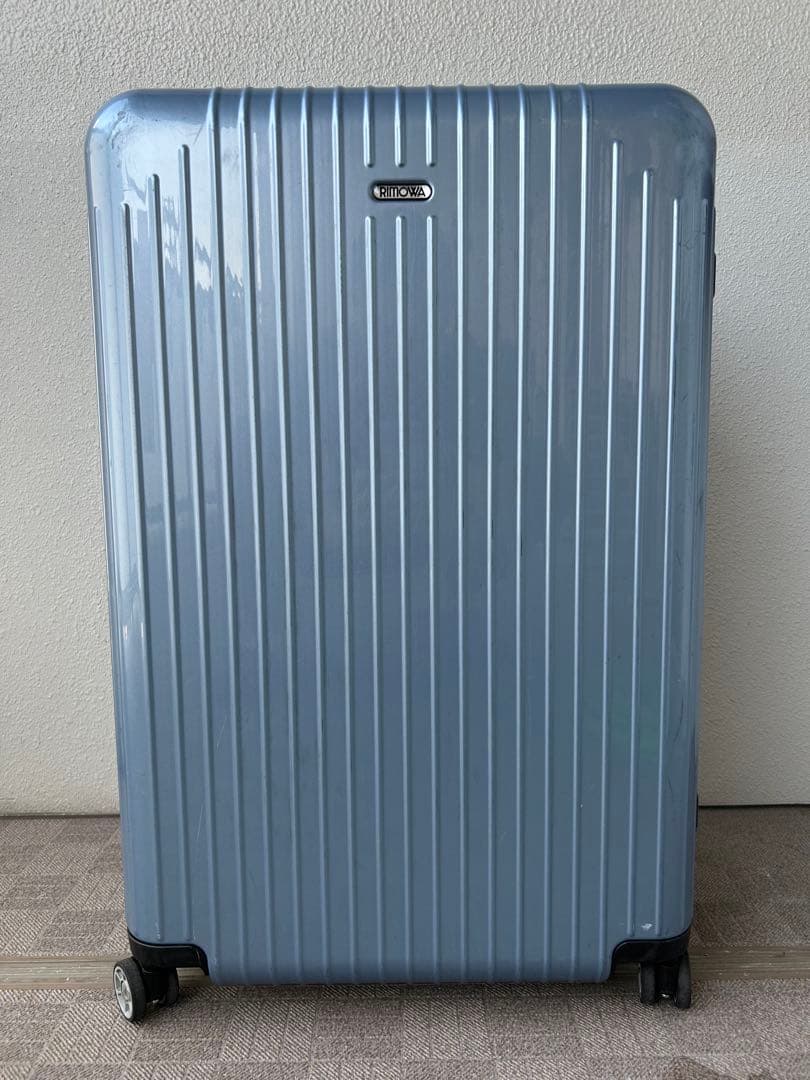 希少カラー リモワ サルサエアー 80L キャリーケース アイスブルー 旅行