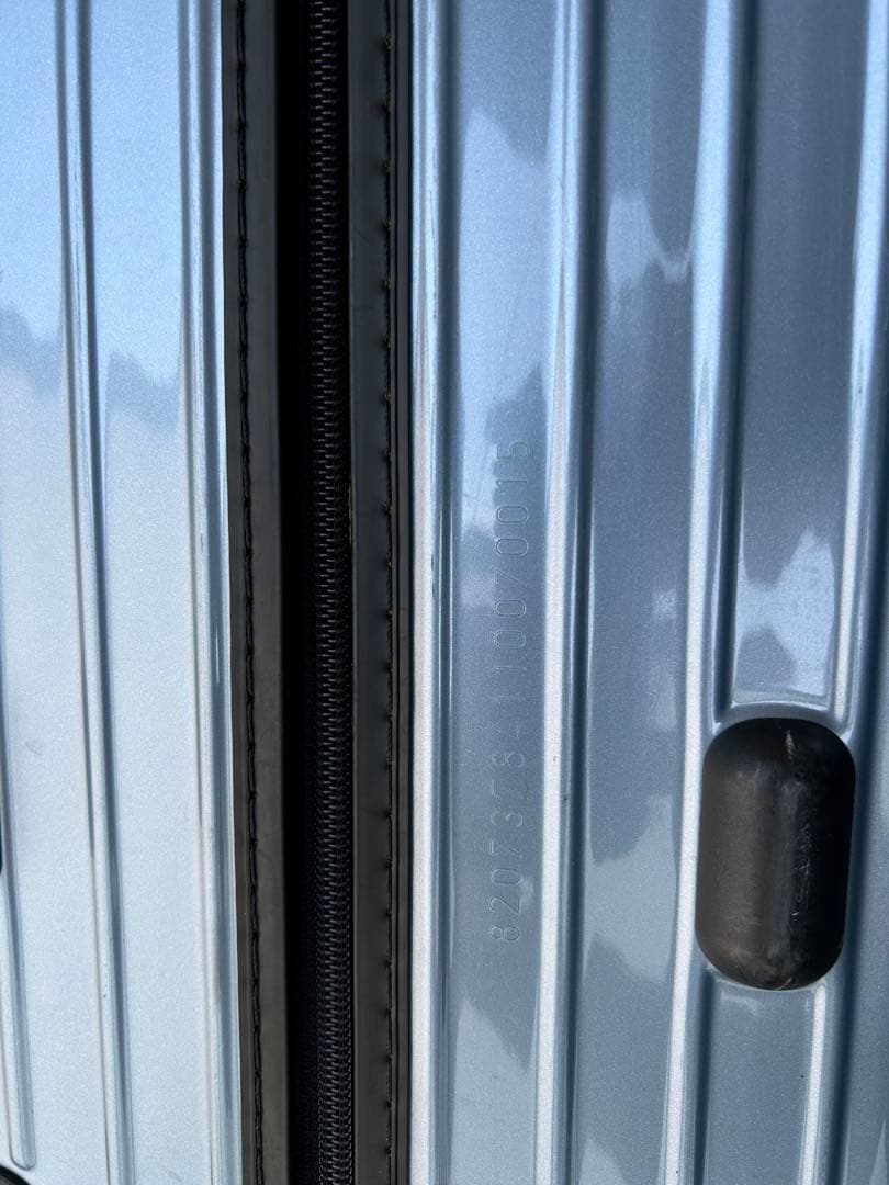 希少カラー リモワ サルサエアー 80L キャリーケース アイスブルー 旅行