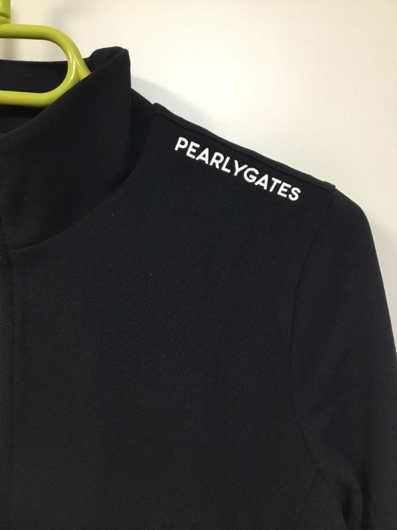 PEARLY GATES 黒 ジップアップジャケット