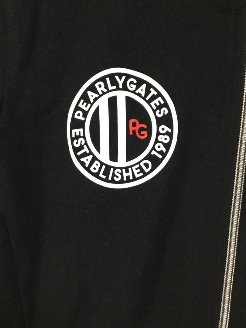 PEARLY GATES 黒 ジップアップジャケット