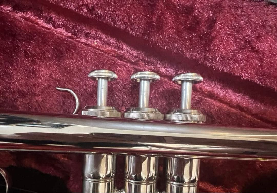 銀メッキトランペット 本体