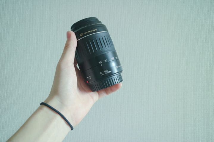Canon EF ズームレンズ　55-200mm