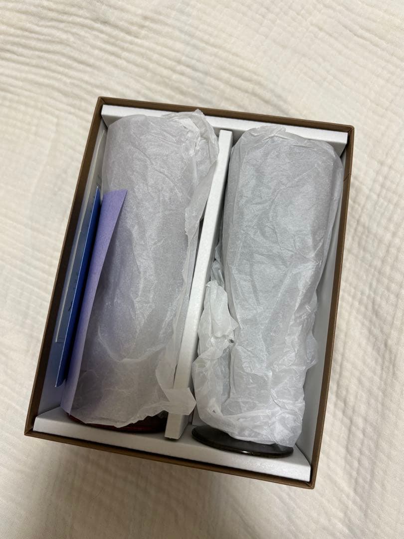 漆器のアソベ ワインペアカップ ひびき 内金箔 木製 漆塗り　FC13-15