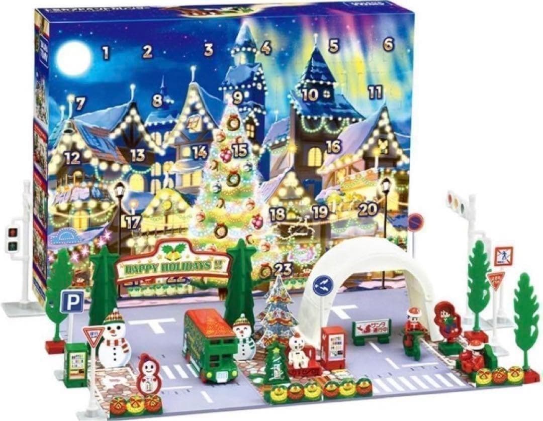 333 タカラトミートミカアドベントカレンダー　2023 ミニカー　車　おもちゃ