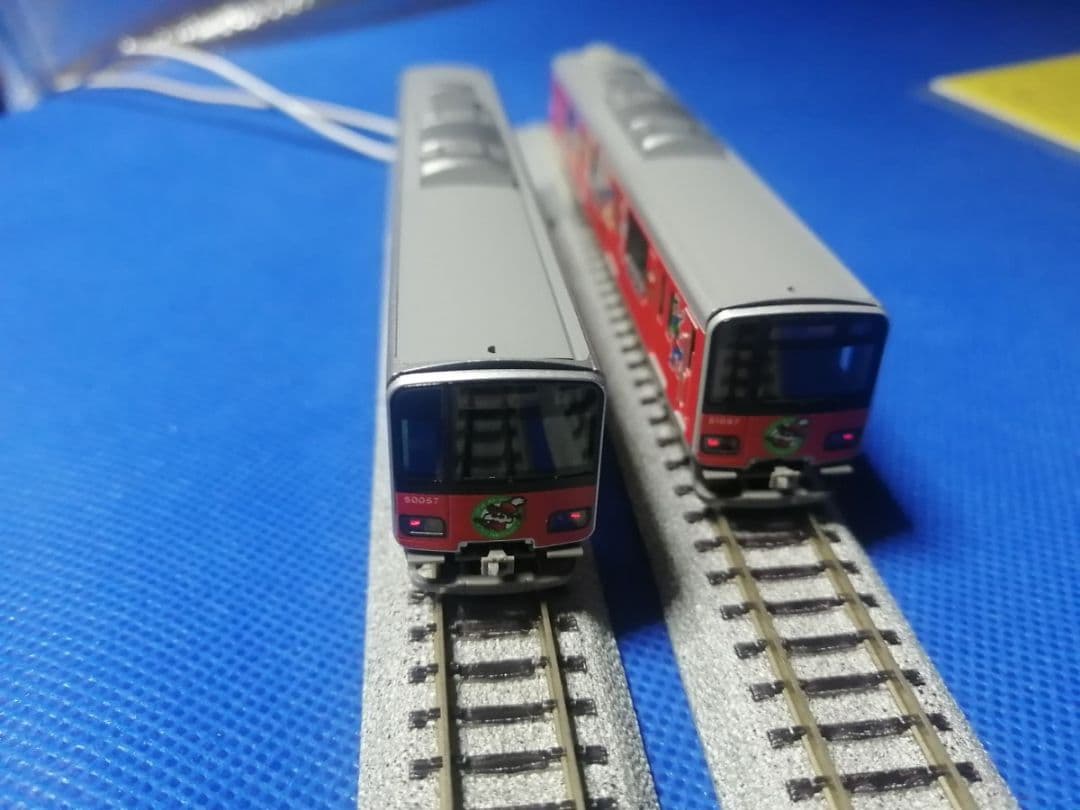GM 50572 50573 東武 50050型 ラッピングトレイン ネネちゃん