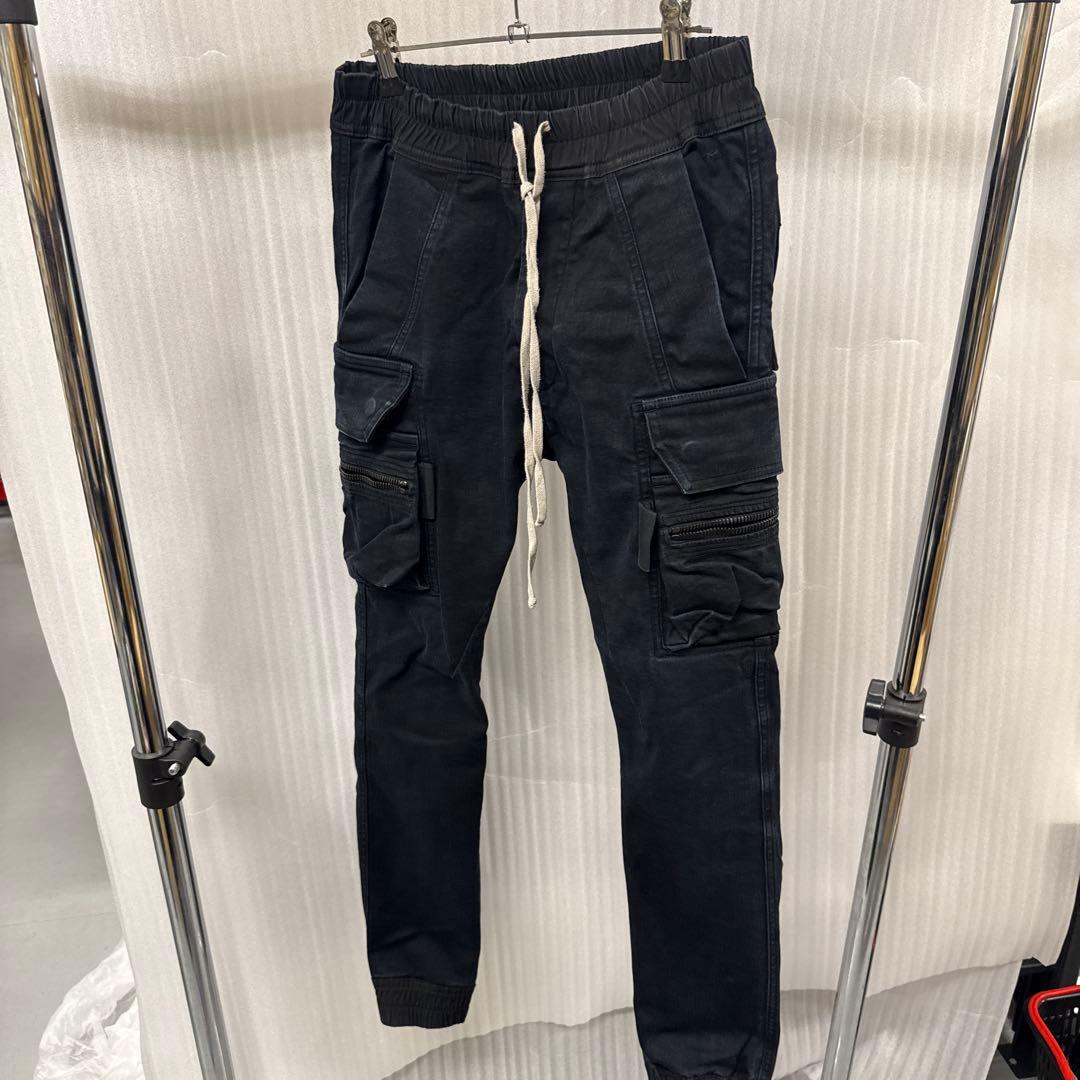 u*o様 Rick Owens ブラック サルエルパンツ @15