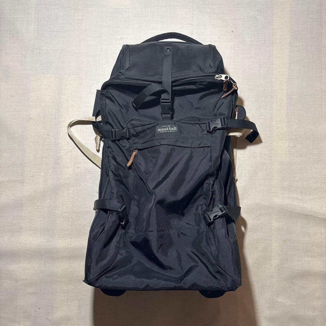 【monto-bell】モンベル キャリーバッグ 大容量 60L 黒