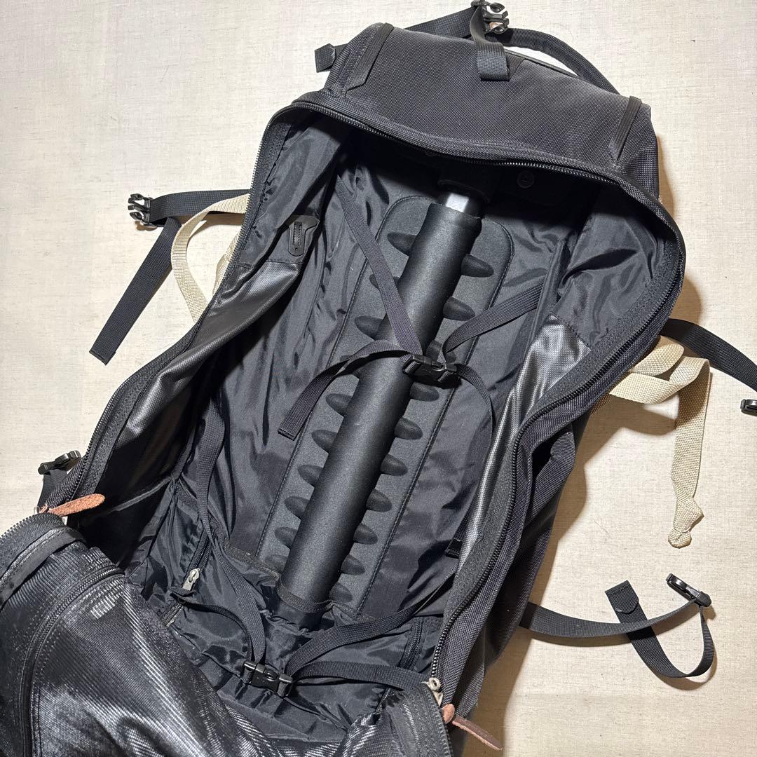 【monto-bell】モンベル キャリーバッグ 大容量 60L 黒