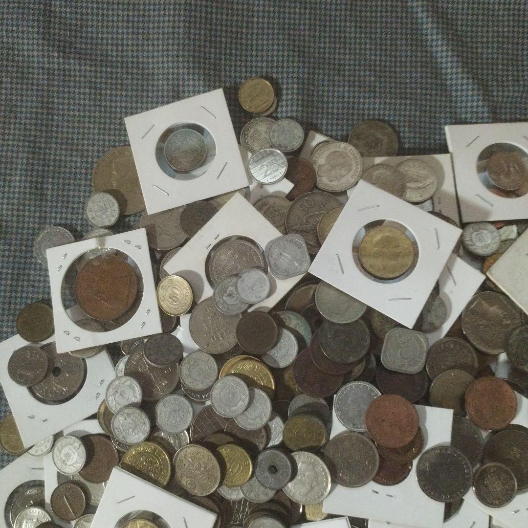 海外貨幣・旧硬貨・旧紙幣　約3.5キロ