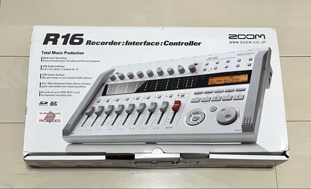 ZOOM R16 マルチトラックレコーダー　〈説明文要確認〉