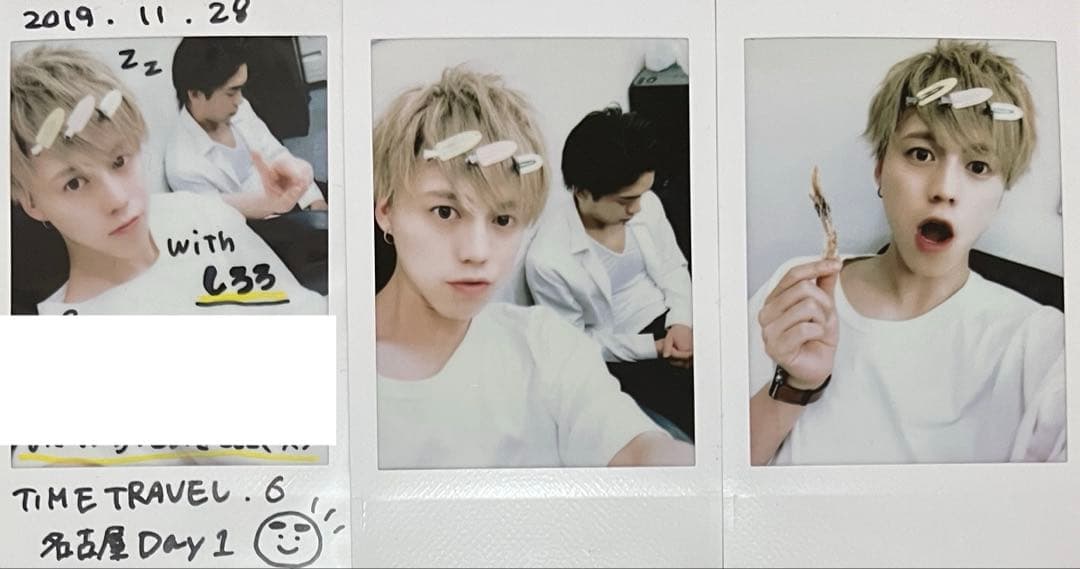 MeseMoa. めせもあ。 とみたけ 白服 チェキ ハピカ ①