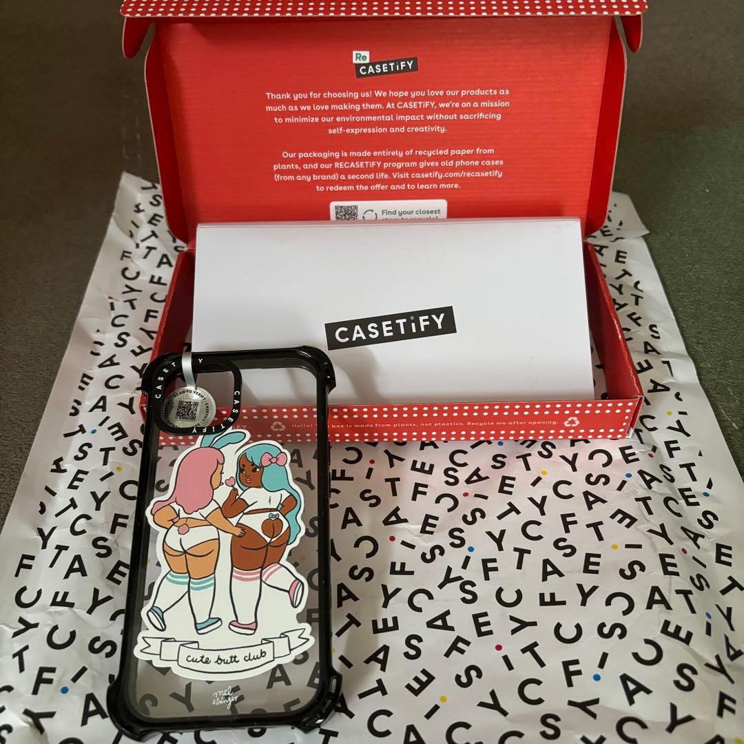 新品未使用casetifyバウンスケースMagSafe Mel Stringer