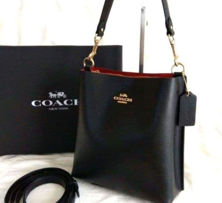 COACH モリー バケット バッグ ショルダーバッグ レザー