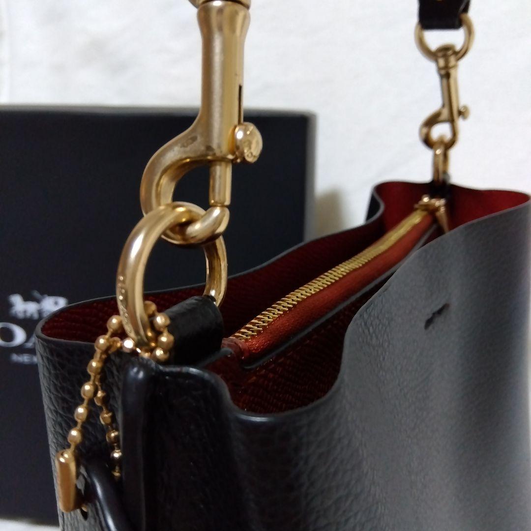 COACH モリー バケット バッグ ショルダーバッグ レザー