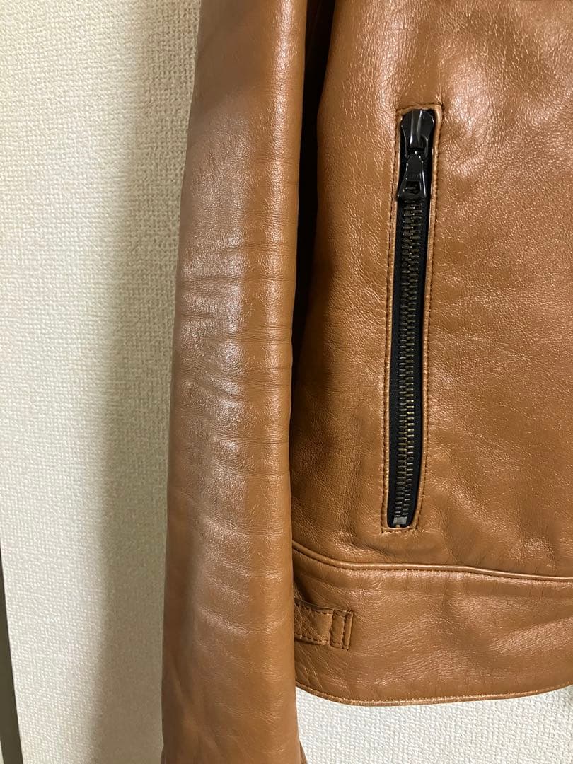 E*8様 LITHIUM HOMME シープスキン ラクーンファー 中綿 キャメ