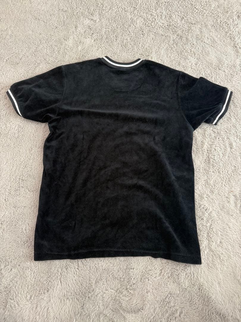 即完売品supremeシュプリーム刺繍アーチロゴ　半袖ベースボールシャツ　S