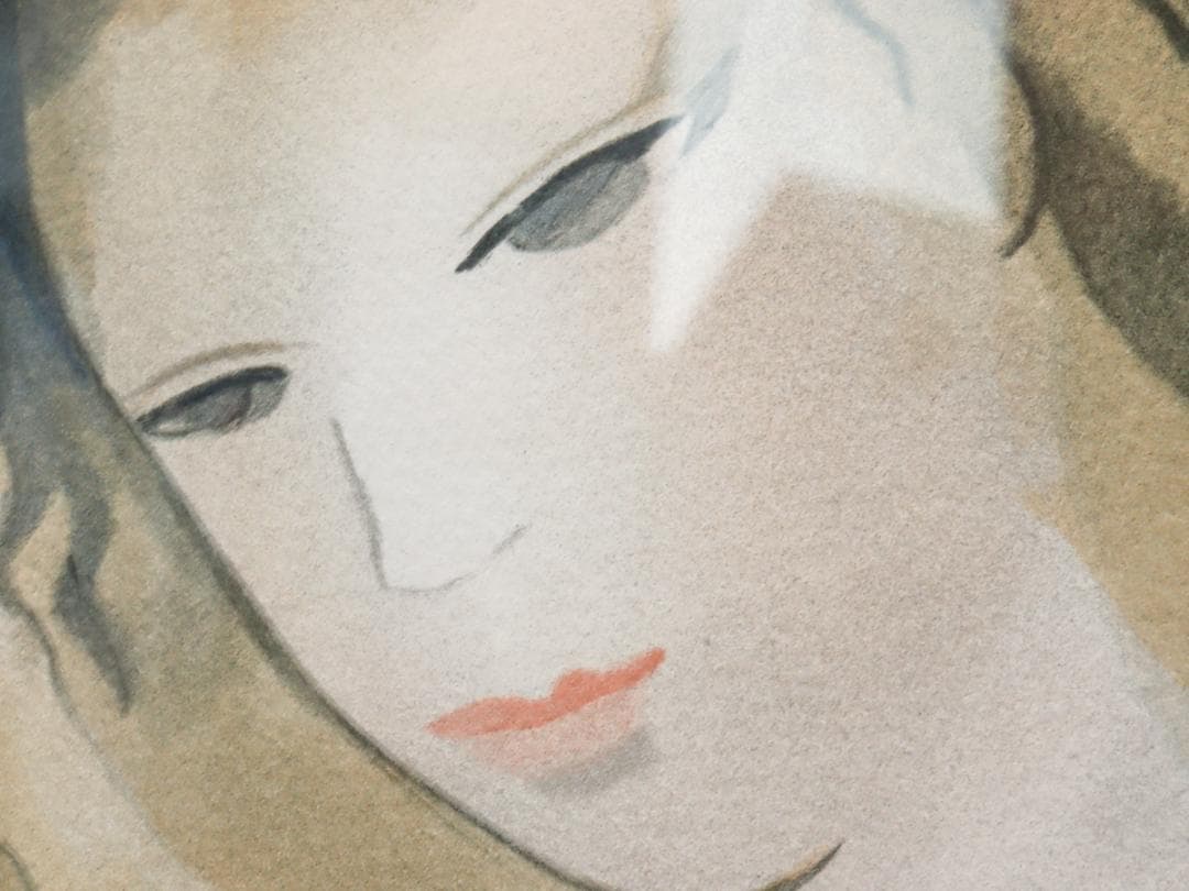 マリー・ローランサン リトグラフ 二人の友達