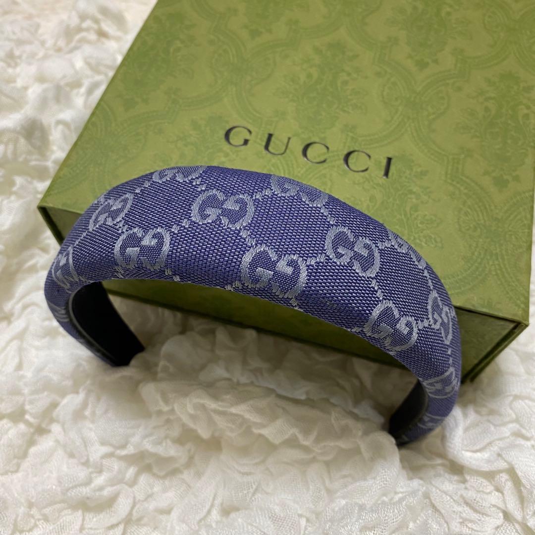 【未使用】Gucci GGキャンバス ヘアバンド【大幅値下げ】