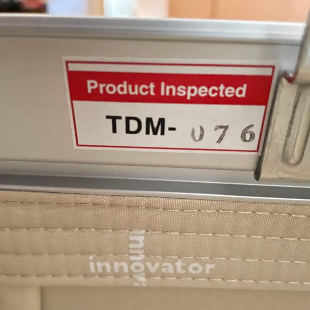 innovator イノベーター 大型スーツケース ゴールド 79×53×30