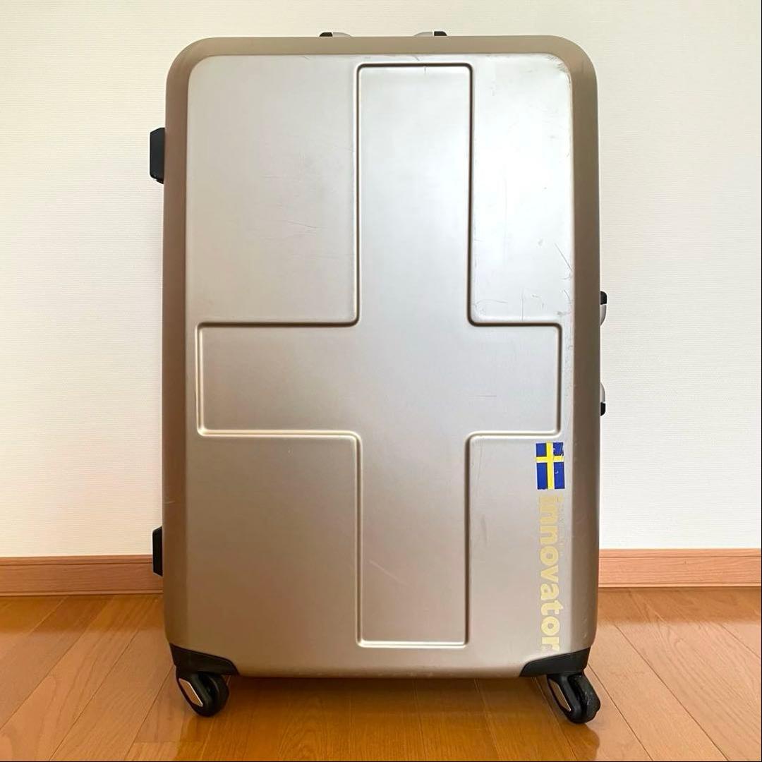 innovator イノベーター 大型スーツケース ゴールド 79×53×30
