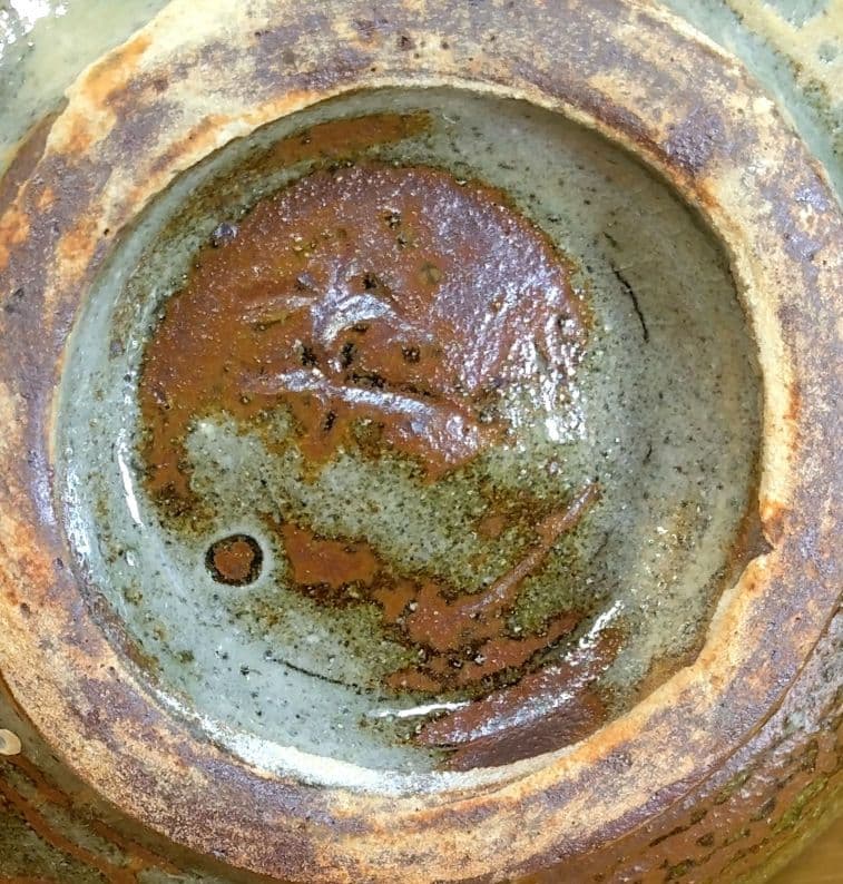 人間国宝 金城次郎 壷屋焼水滴 栞 共箱 美品 壺屋焼 魚紋水滴