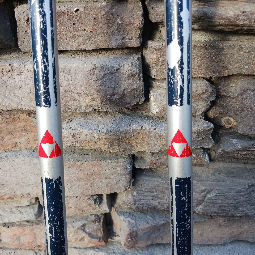 アンティーク　スキー・ストックセット　KANDAHAR　FISCHER