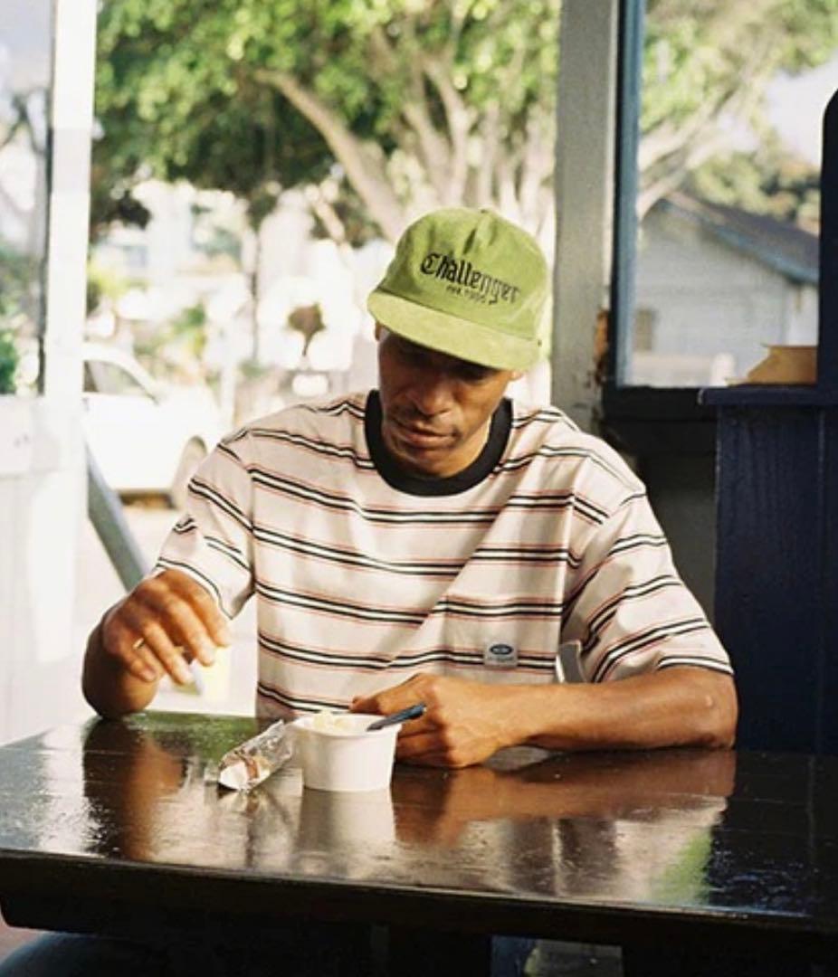 丸マル様⭐︎新作 即完売品Challenger コーデュロイキャップ グリーン