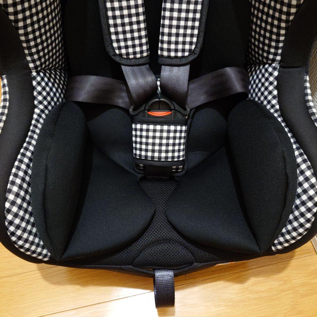 【美品】 Joieチャイルドシート チルト キャノピー付き チェック柄