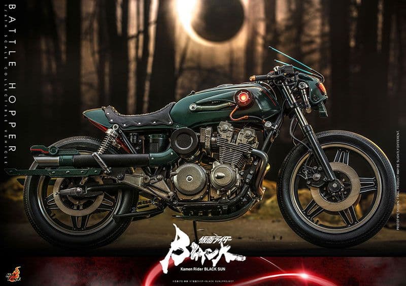 バトルホッパー 　1/6 仮面ライダー　ブラック　ダークグリーン