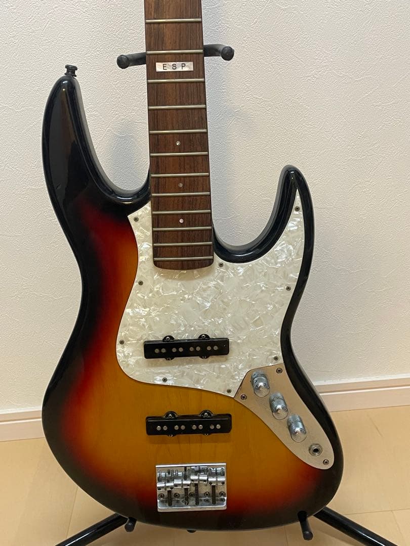ESP エレキベース AM-J4 4弦 ジャズベースタイプ セイモアダンカン