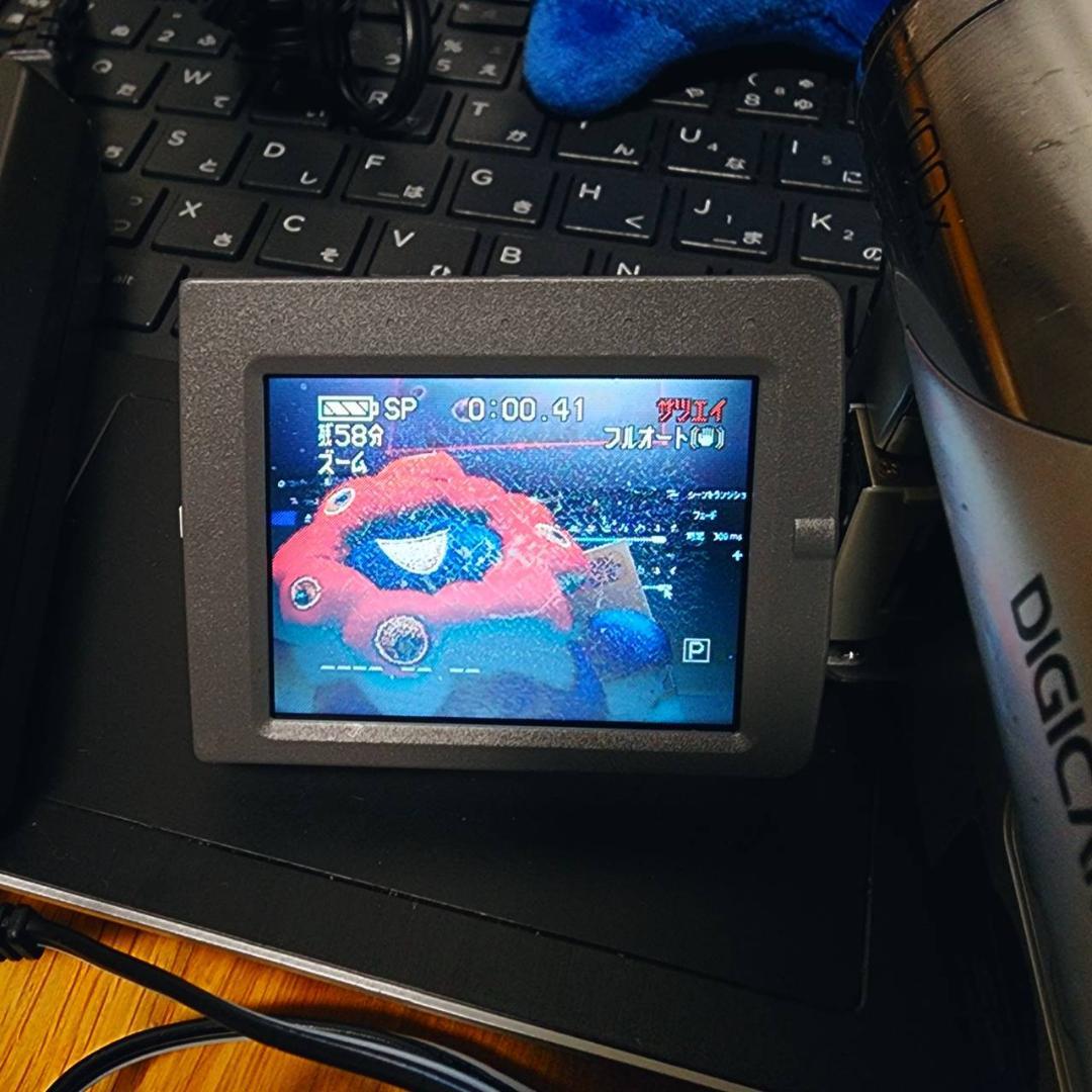 【動作確認済】高画質 Panasonic MiniDV ビデオカメラ 説明書付
