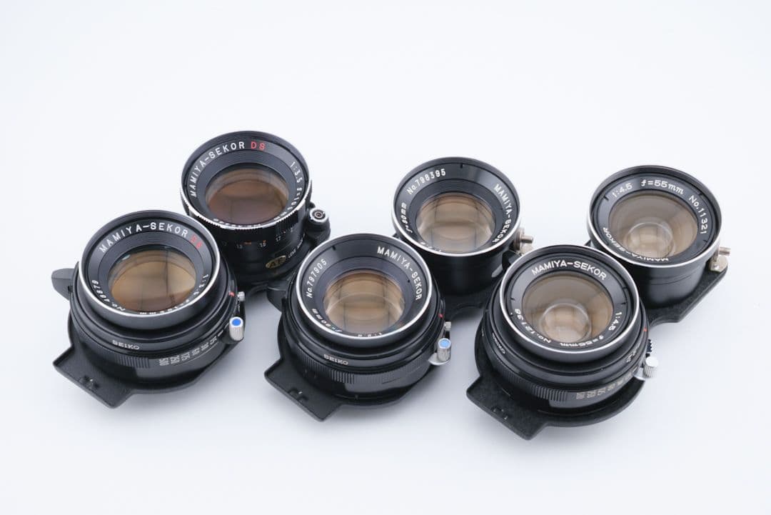 Mamiya C330 Professional F +55/80/105レンズ