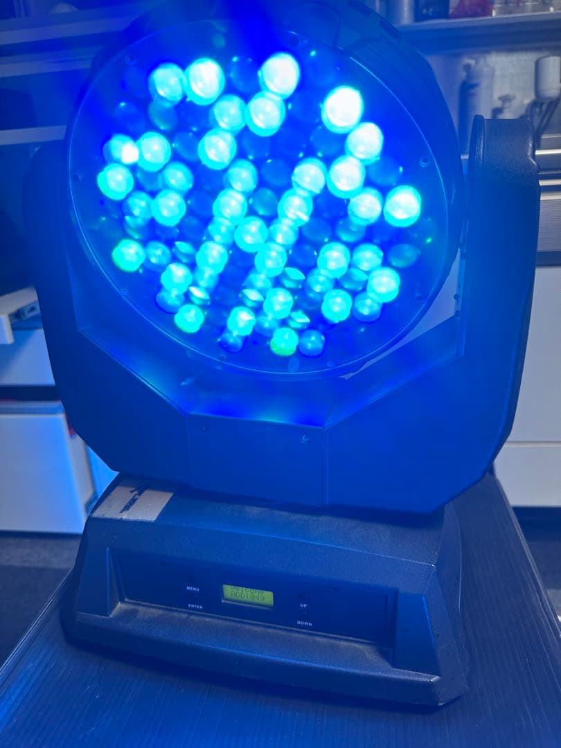 LEDパーライト 2台セット DMX対応 ムービング スポットライト 2台セット